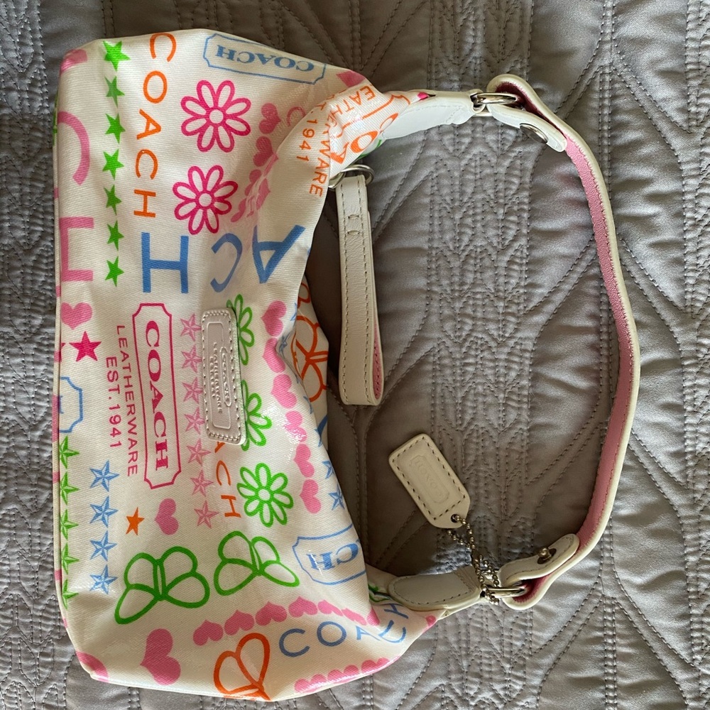 Coach multicolored bag